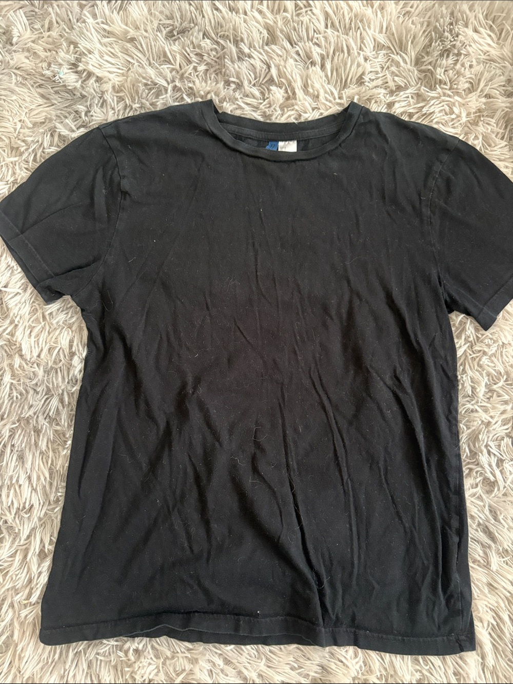 Divided Black Short Sleeve Crewneck Tee
